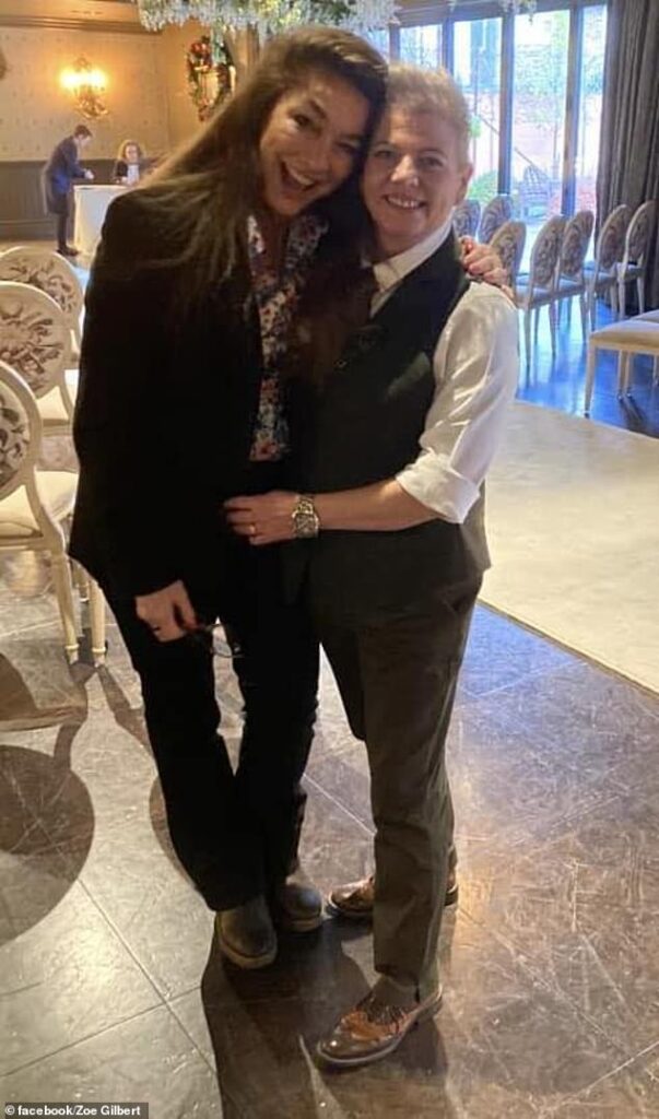 Zoe Gilbert, 48, walked up to Diane Youdale to ask whether she was the star whose image once adorned the bedroom walls of thousands of young fans