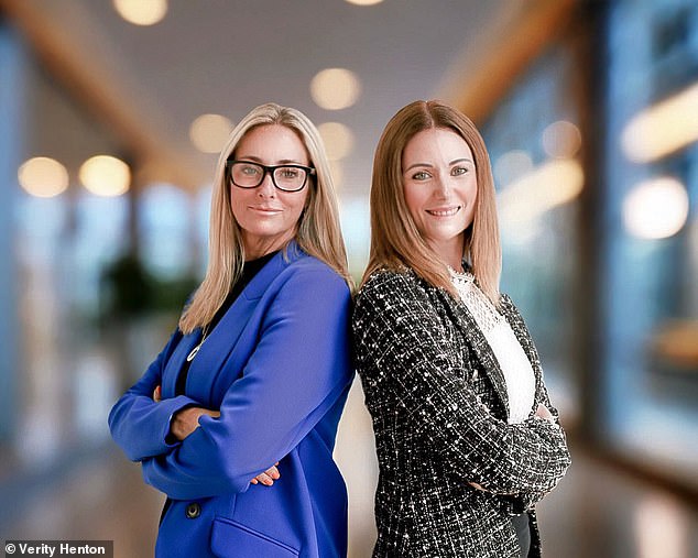 Sam Hutchinson (left), 56, and Emma Coles (right), 40, are the glamorous 'spy mums' from Essex