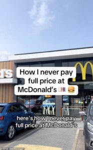 A British TikToker, who goes by the username @thefinancegurl, shared the little-known hack on her social media channel, where she regularly posts tips to help budget-conscious viewers make everyday savings