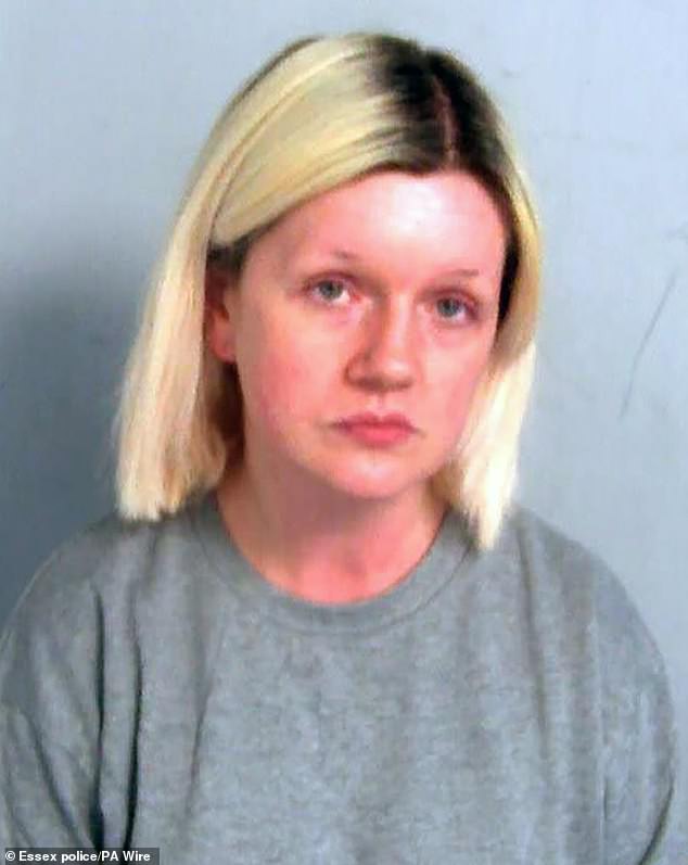 Virginia McCullough (pictured), now 37, was convicted for the murder of her parents, John and Lois, in October 2024. She is currently serving a life sentence at HMP Downview in Surrey