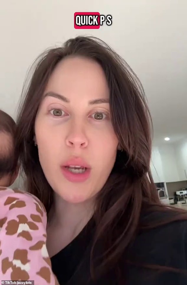 Sydney-based mum Jaz (pictured) took to social media in recent days, urging followers to not make the same mistake as she did by using her $15 Kmart fan heater too much