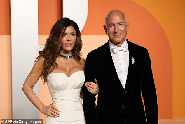 A portion of Amazon tycoon Jeff Bezos and his bride-to-be Lauren Sánchez's wedding invitation has been revealed as their nuptials are set to take place this week - and it includes an unusual gift request for their many guests
