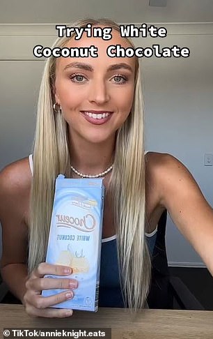 Content creator Annie Knight previously shared her rave reviews when she taste tested the chocolate block