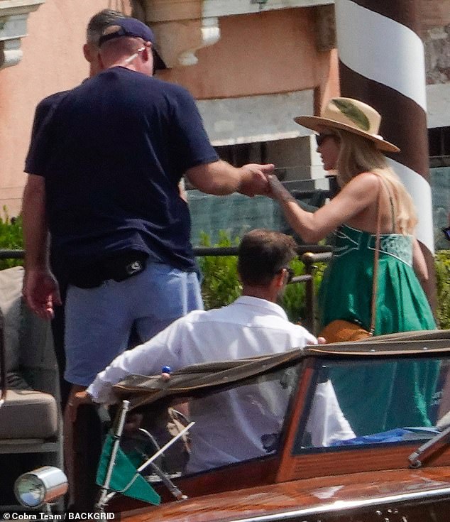 Ivanka Trump and her husband Jared Kushner enjoyed a spot of sightseeing as they led the glamorous A-list arrivals in Venice on Wednesday