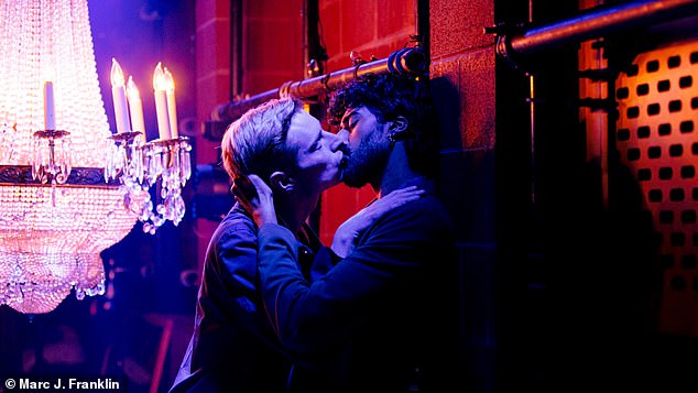 Canadian playwright Jordan Tannahill's 'tragicomedy' is a work of speculative fiction that is set in the year 2032 and imagines what would happen if Prince George, currently 11, came out and fell in love with an Oxford educated Indian man. George is portrayed by British actor John McCrea and his imagined South Asian beau Dev is played by Mihir Kumar