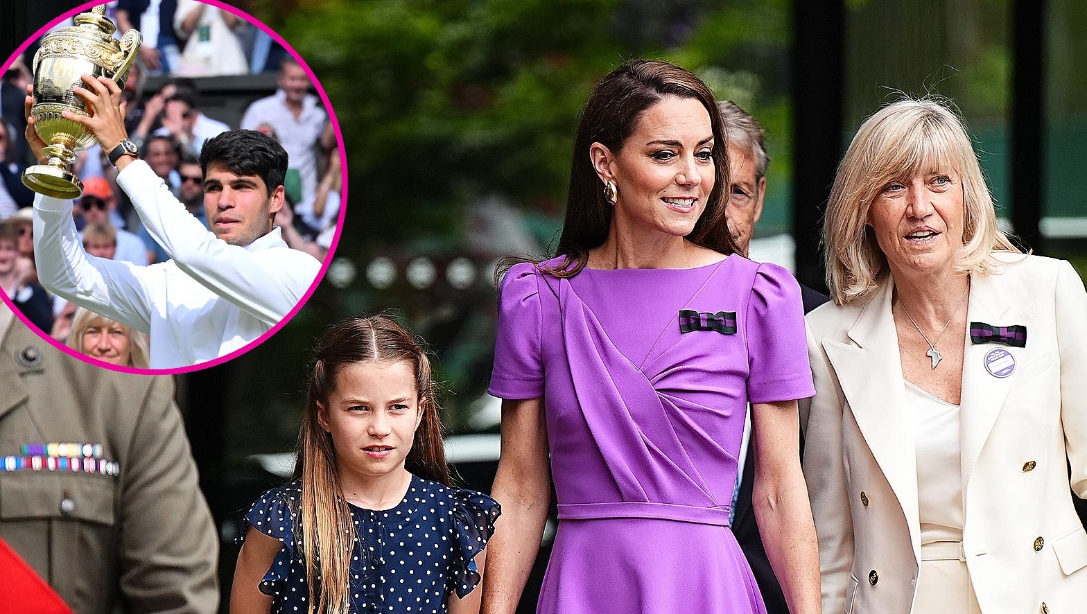 Watch Kate Middleton Introduce Daughter Charlotte to Wimbledon Champion Carlos Alcaraz