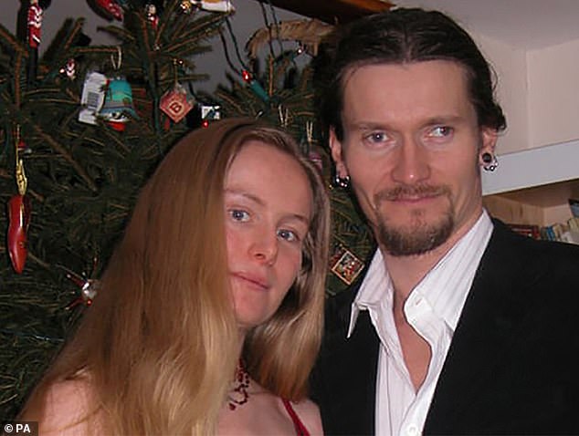 Kate Wilson and Mark Kennedy (Stone) during their 16-month relationship