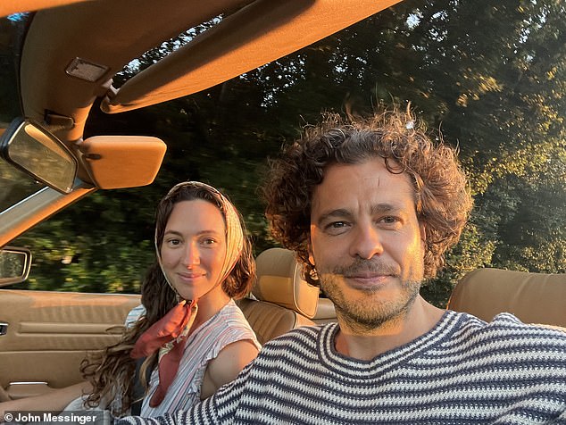 Author Amber Rae and her second husband and 'soulmate', John Messinger