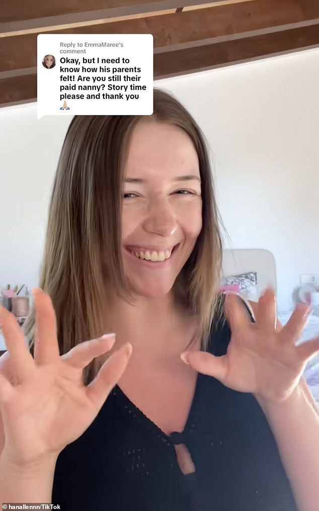 Hannah Allen, 23, from Ireland, revealed she moved to Spain for a nanny job but ended up falling in love with the family's son