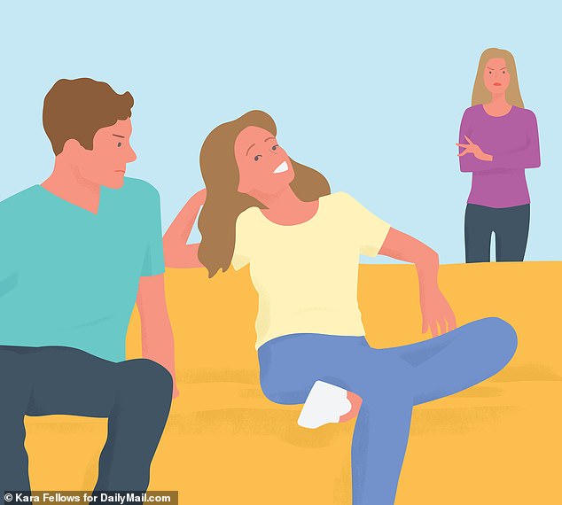 DEAR JANE: My female bestie has become a third in my relationship. Her barefoot obsession drives my boyfriend crazy