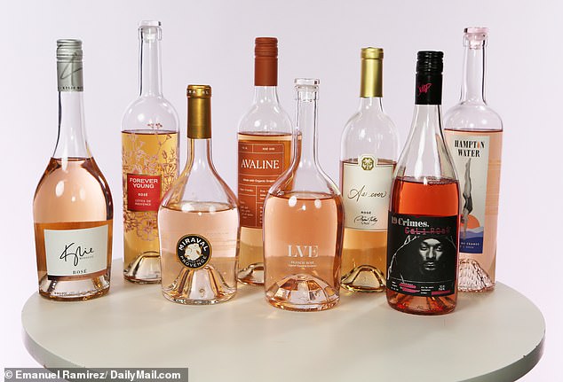 FEMAIL tried multiple celebrity rosé brands to see how they all stacked up against each other