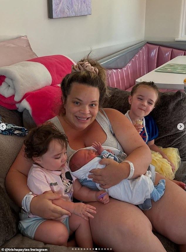 The mother-of-three, 37 - who identifies as non-binary and uses the pronouns they/them/she/her - has sparked frenzy on social media, as every time she has been pregnant in the past few years has coincided with the passing of a huge, celebrated figure