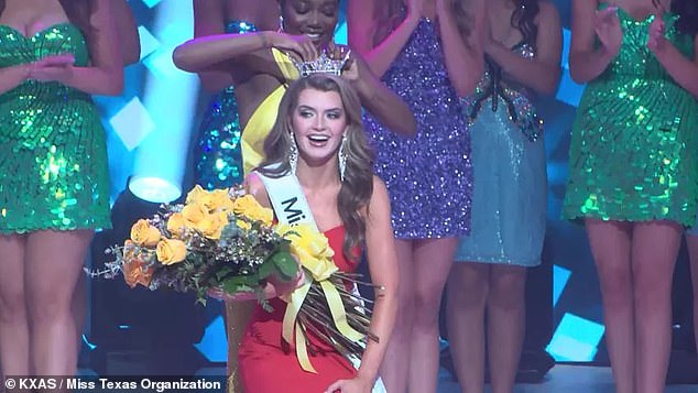 Sadie Schiermeyer, 22, was crowned as the 88th Miss Texas in June