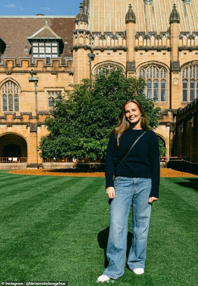 Princess Ingrid Alexandra of Norway has arrived in Australia to begin a three-year undergraduate degree at the University of Sydney