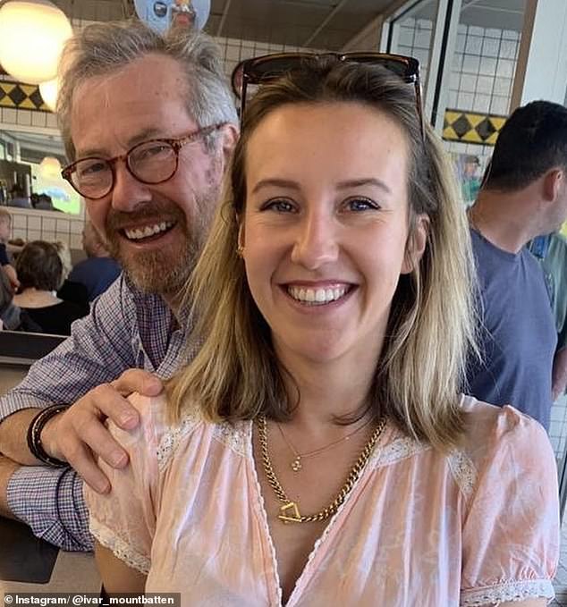 King Charles's cousin, Lord Ivar Mountbatten, has revealed that his eldest daughter, Ella Mountbatten, is engaged (pictured together)