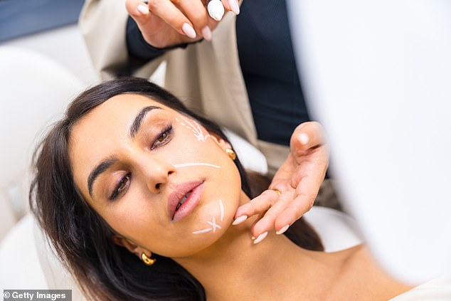 Regular people often wonder what procedures their favorite stars are splashing out thousands of dollars on to reverse years of fillers or decades of aging (stock photo)
