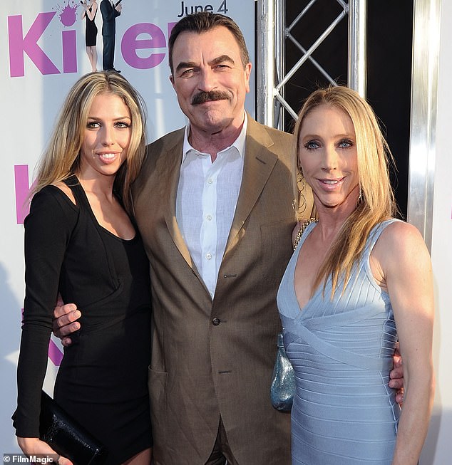 Tom Selleck shares daughter Hannah Selleck with his wife Jillie Mack (pictured in 2010)