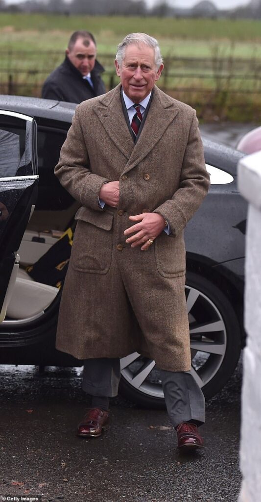 King Charles, 76, has been wearing a tweed jacket for decades and is now selling a special version created for man's best friend