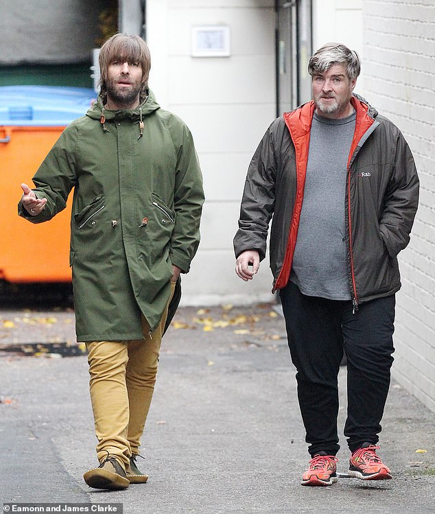 Despite Liam and Noel's spat, Paul maintained a close relationship with Liam (pictured together in 2015)