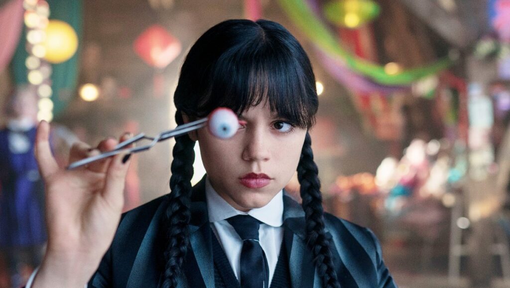 Jenna Ortega in Wednesday season 2