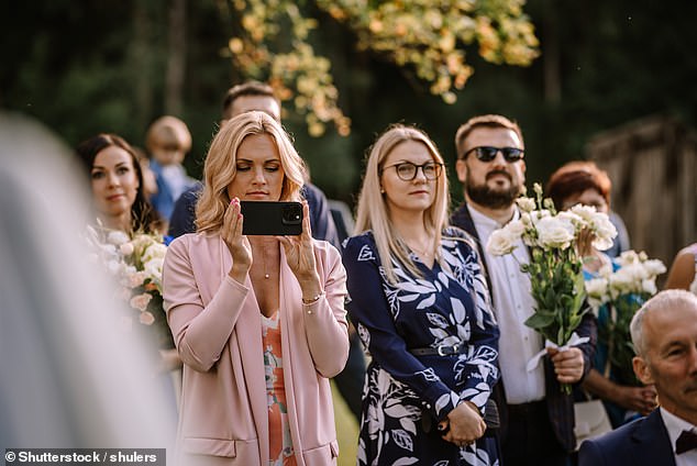 Jennifer, 48, and her husband Paulo, 50, are charging people £130 to attend their wedding in Paris through Invitin - a France-based app that lets paying guests attend a wedding of their choice (Stock image)