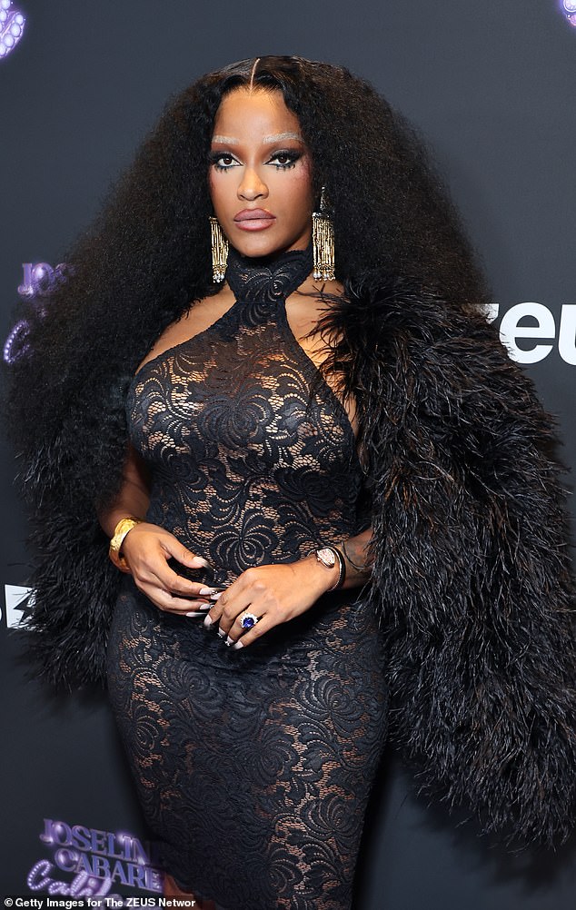The stars of Joseline's Cabaret: California stepped out in their most outrageous outfits for the season six premiere of the hit series in Inglewood on Sunday