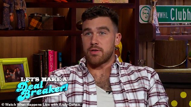 A 2016 clip of Travis Kelce on Watch What Happens Live with Andy Cohen has been resurfaced