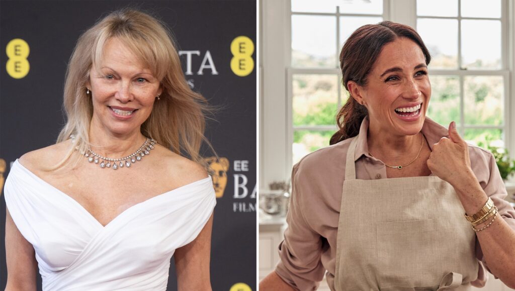 Pamela Anderson Cooking Show Producer Addresses Comparisons to Meghan Markle