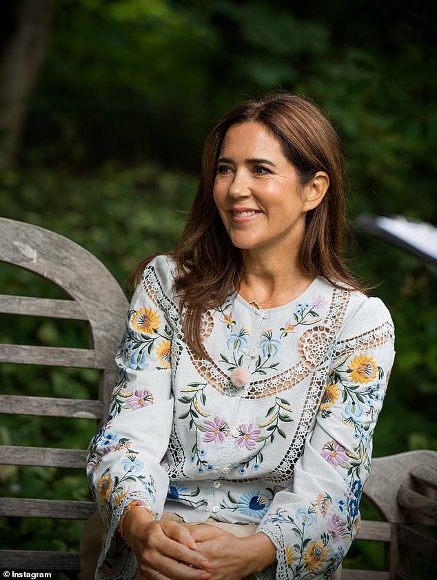 Queen Mary of Denmark has made a surprising admission about a daily wellness habit she loves during an interview that took place in her garden