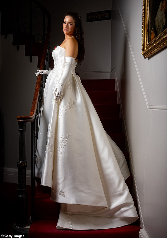 Debbie Marks has shared a behind-the-scenes look at her daughter, Dahlia Marks (pictured), making her debut in high society at Queen Charlotte's Ball in London on Saturday