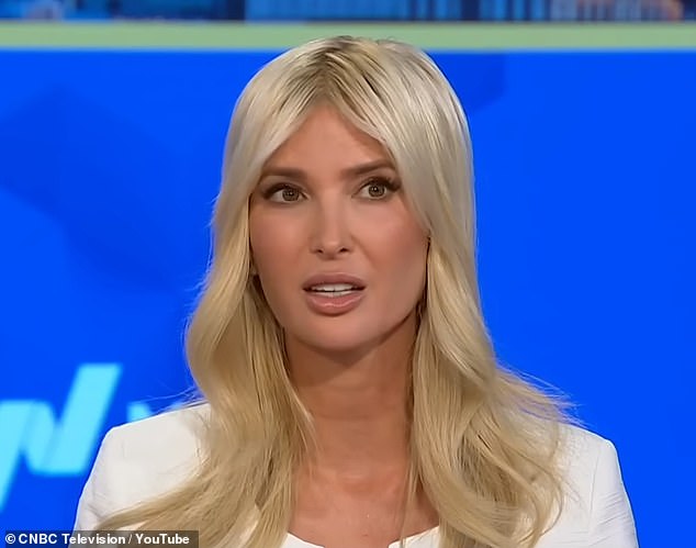 Ivanka Trump is synonymous with her long, blonde hair - but some people think the 43-year-old's luscious locks may not actually be hers at all