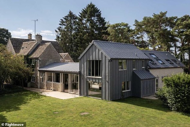 This £5.7 million home, set in Bibury, The Cotswolds, is one of the many homes in the area blending traditional and modern designs