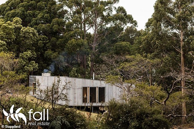 From the outside, this appears to be an unassuming tin shed located in a quiet corner of Tasmania's Bruny Island...