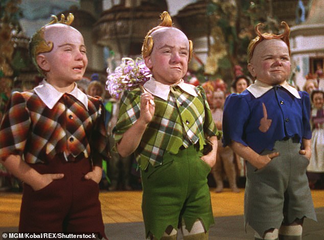 One of the last surviving Munchkins, Elaine Merk Binder, has died aged 94 - but not all actors (pictured) were as innocent as her