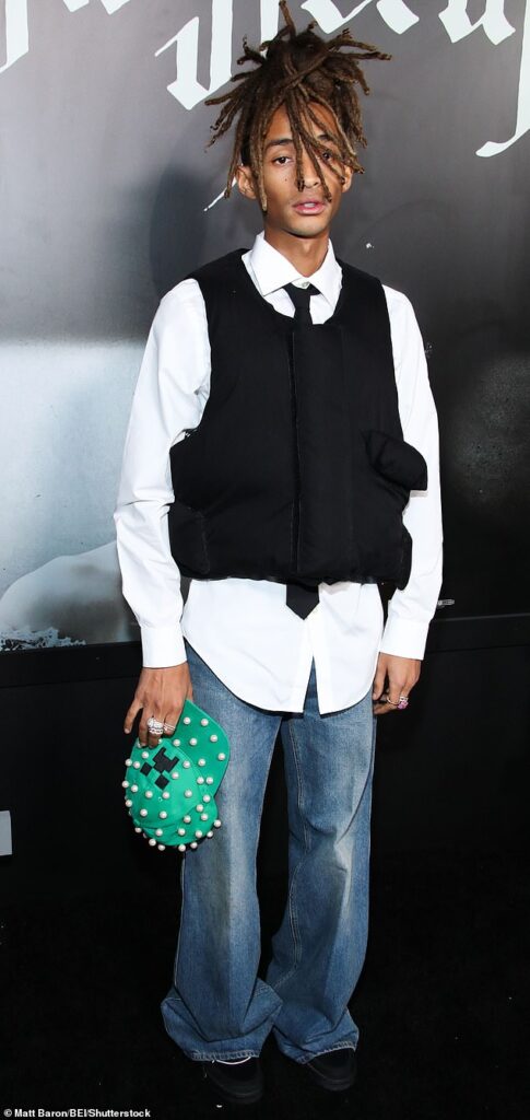 Will Smith and Jada Pinket Smith's son Jaden Smith (seen last year) had landed an impressive job at a massive fashion company... but the news has sparked a massive nepo baby debate