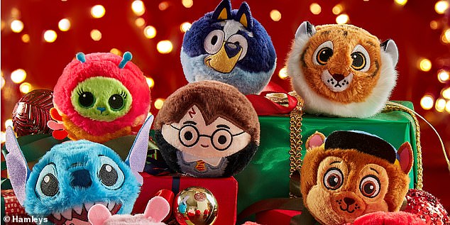 Ty Bouncers (pictured) are tipped to be some of the must-have toys of this Christmas, according to Hamleys