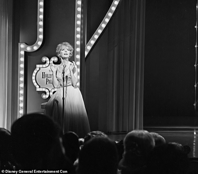 Performing at The Hollywood Palace in 1966