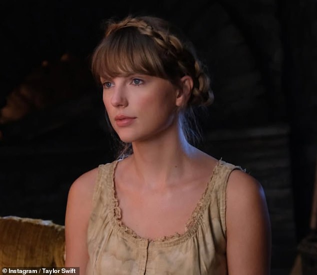 Taylor Swift (pictured) has revealed her $300 (£226) bath time routine - featuring brands owned by her 'nemesis' Kim Kardashian 's facialist and hairdresser, as well as a relatable shower staple most of us will have