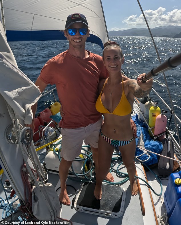 A couple who sold their home to live on a sailboat and travel the world full time has opened up about the harsh realities of their lifestyle