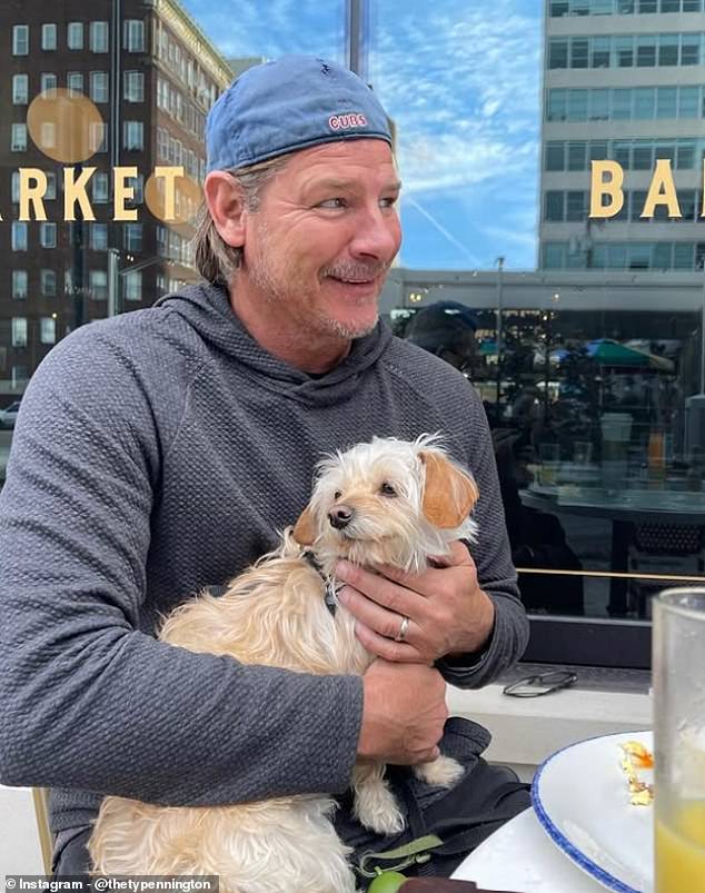Ty Pennington rushed his beloved pet dog Dory to the vet on his 61st birthday