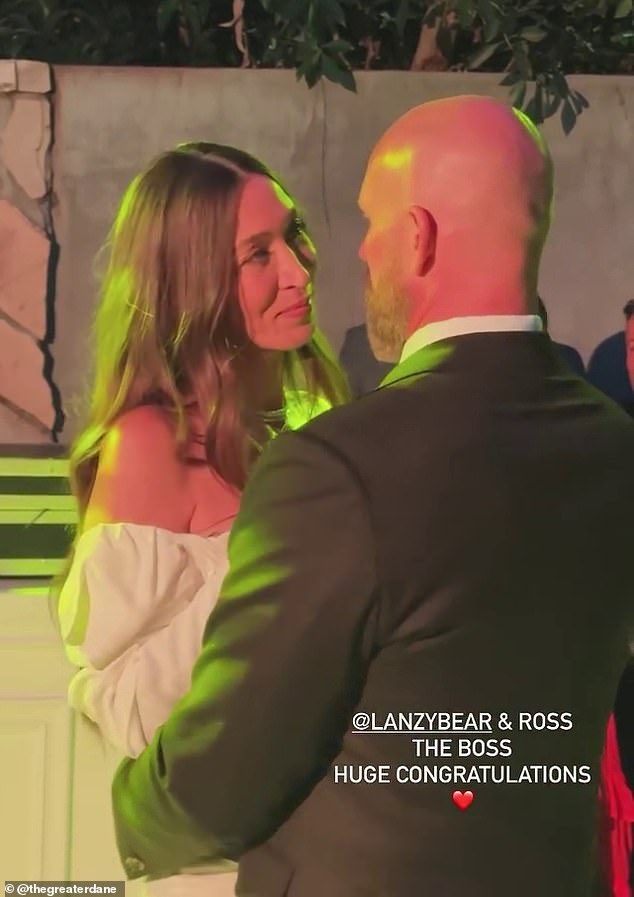 Activist Alana Hadid tied the knot to producer Ross Williams in a lavish ceremony held in the backyard of her father's sprawling Los Angeles mansion over the weekend