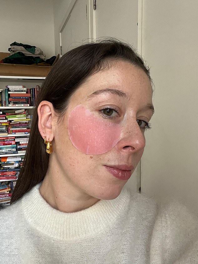 These Anua brightening pads are crescent-shaped to fit comfortably under the eye