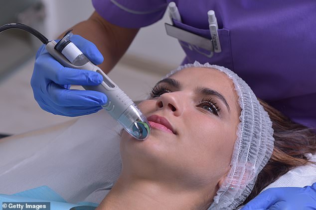 Chin hairs are more common in peri-menopausal and menopausal women because the levels of oestrogen fall over time, meaning androgens become relatively more dominant